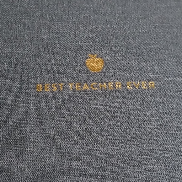 Brand new "BEST TEACHER EVER" notebook - Picture 2 of 4